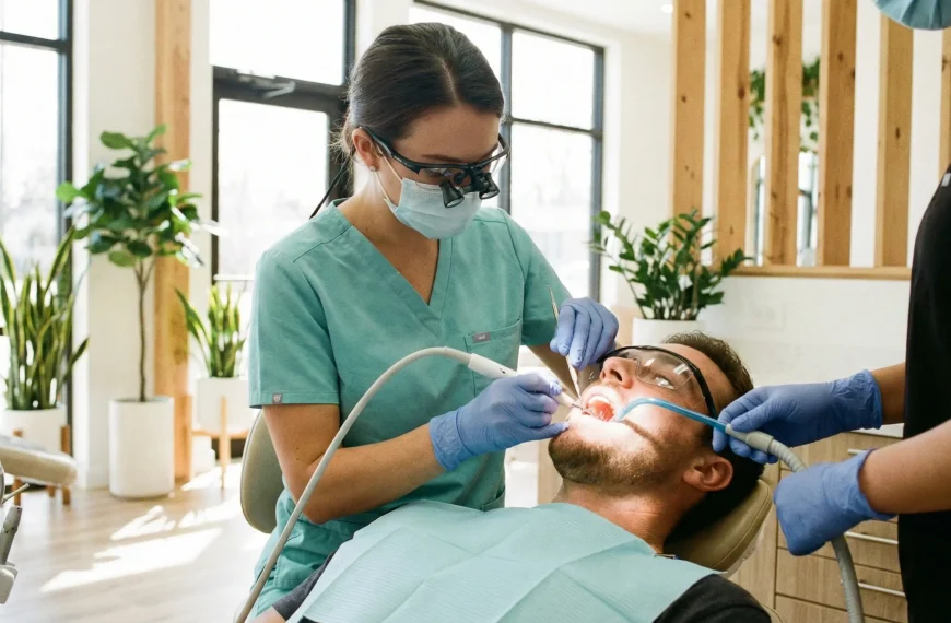 Amalgam dolgu sökümü işlemi: Klinik ortamı ve tedavi süreci